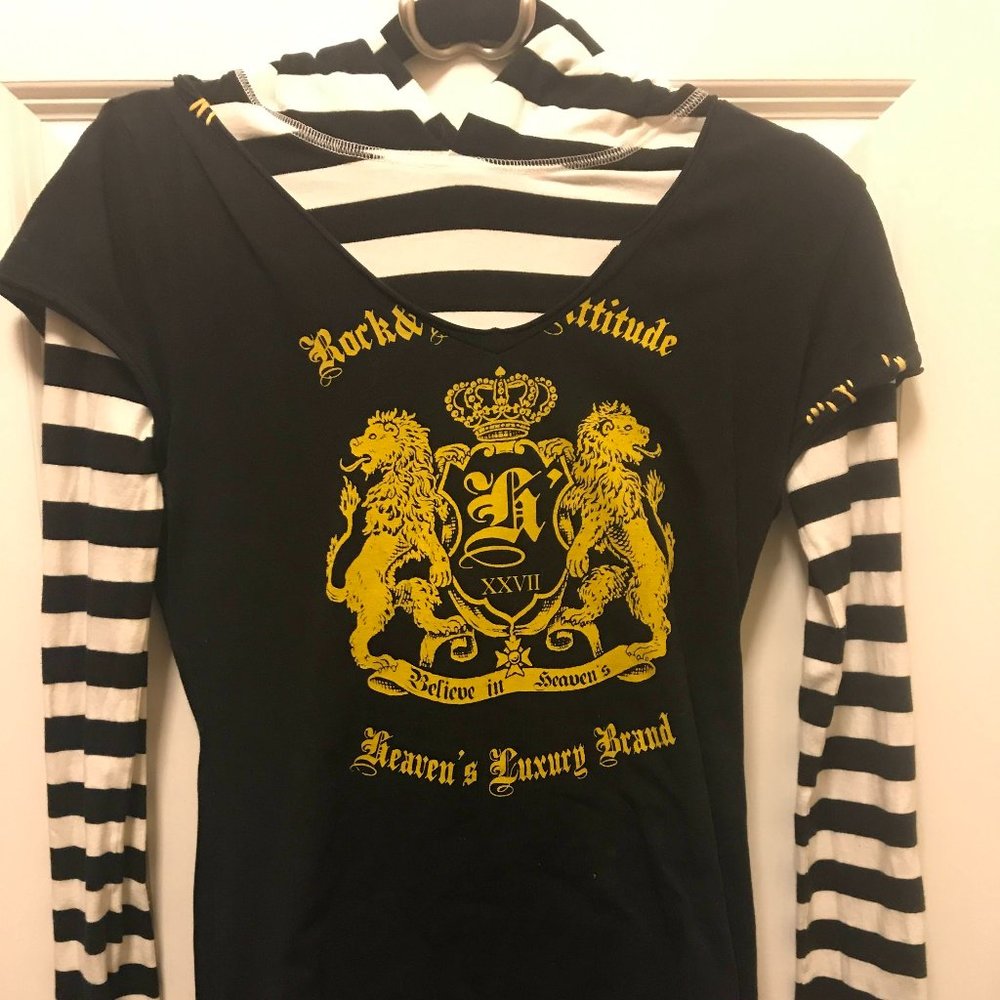 Heaven's Luxury Brand Jersey Long Sleeve Top